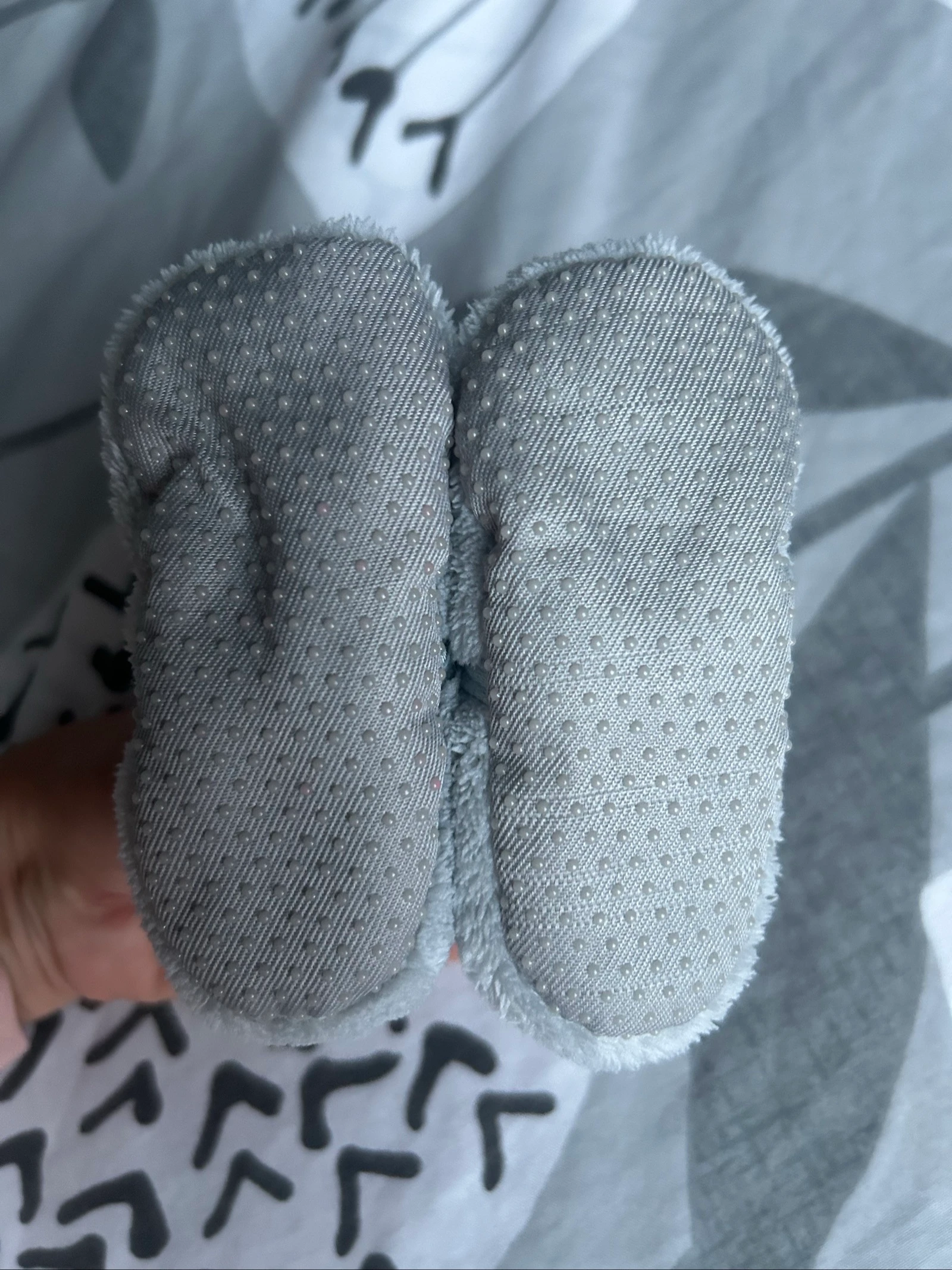 Baby slipper (labeled dad) – photo 2